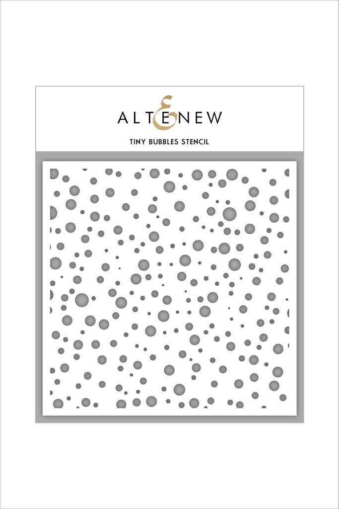 AlteNew - Tiny Bubbles Stencil