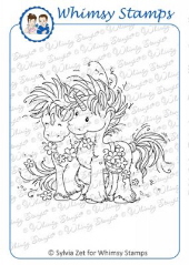 Whimsy Stamps - Wee Stamps - Beau & Bashful - Wee Stamps