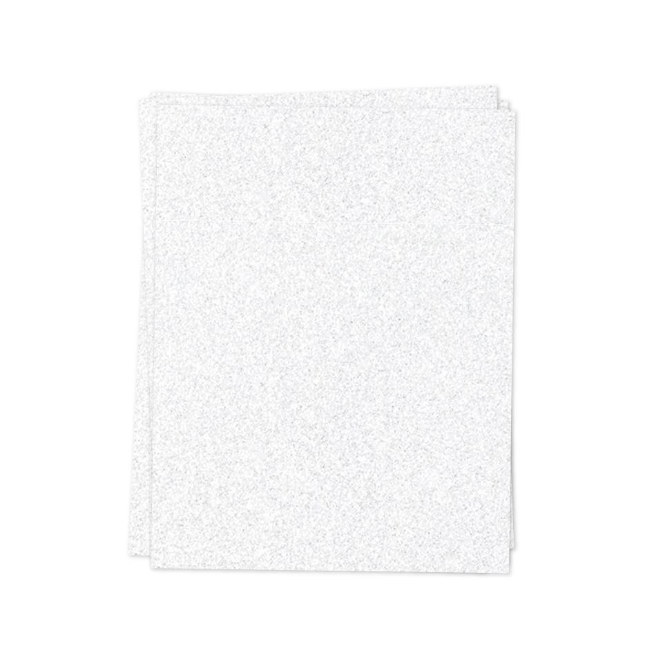 Concord & 9th - White Glitter Paper