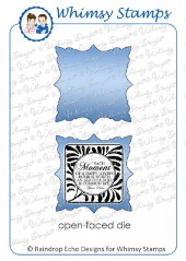 Whimsy Stamps - Fancy Square Die - Shapeology Dies