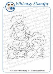 Whimsy Stamps - I Will Carry You - Crissy Armstrong Collection