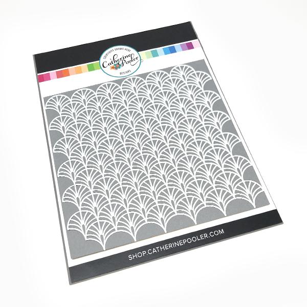 Catherine Pooler - Deco Fan Stencil