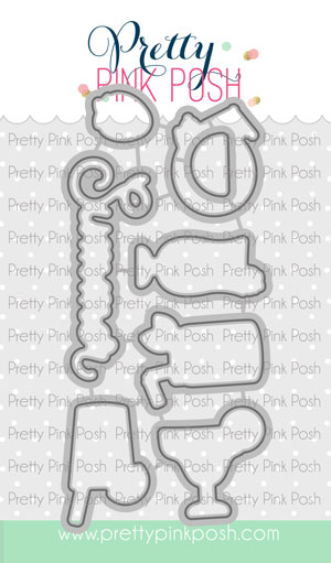 Pretty Pink Posh - Summer Drinks Coordinating Die Set