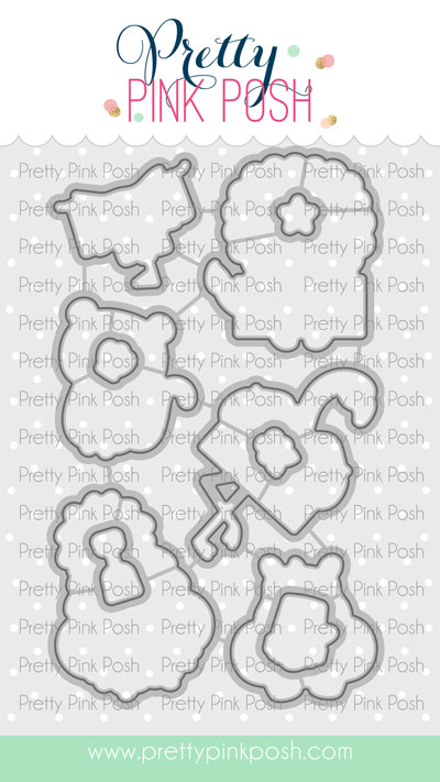 Pretty Pink Posh - Summer Fun Coordinating Die Set