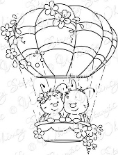 Whimsy Stamps - Wee Stamps - Love Trip - Wee Stamps