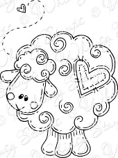 Whimsy Stamps - Loving Ewe - Meljen's Designs