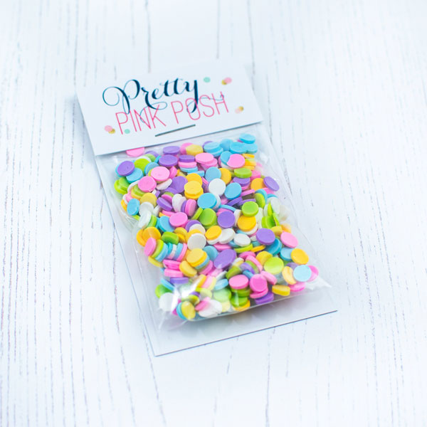 Pretty Pink Posh - Party Pop Clay Confetti
