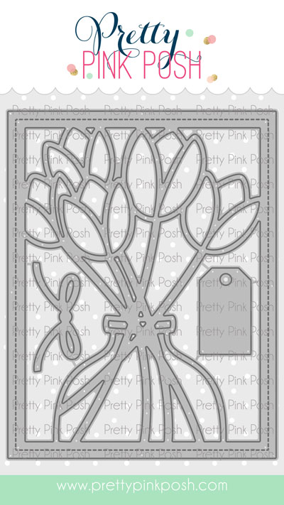 Pretty Pink Posh - Tulip Cover Plate Die