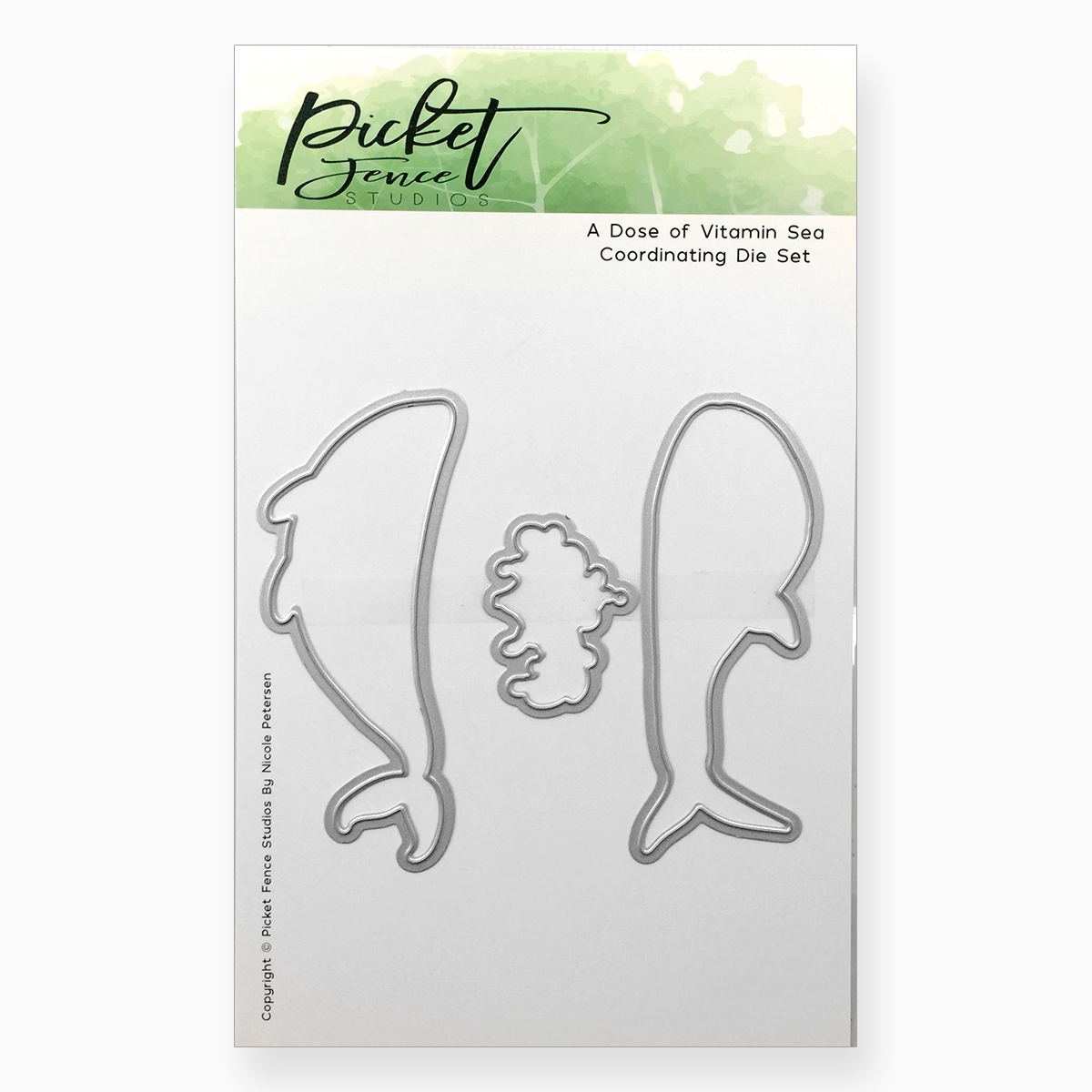 Picket Fence Studios - A Dose of Vitamin Sea Coordinating Die Set