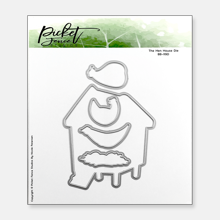 Picket Fence Studios - The Hen House Coordinating Die