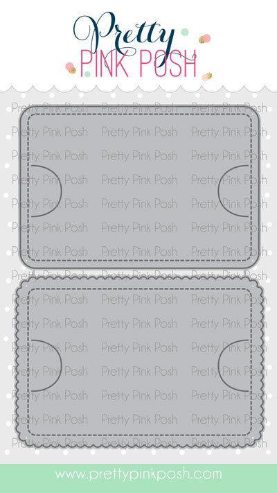 Pretty Pink Posh - Stitched Gift Card Holders Die