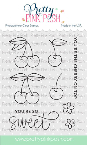 Pretty Pink Posh - Sweet Cherries Stamp Set