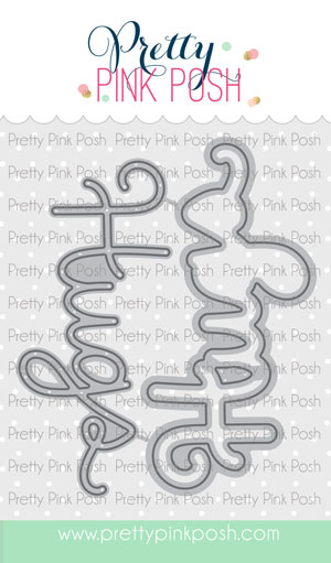 Pretty Pink Posh - Large Hugs Shadow Die