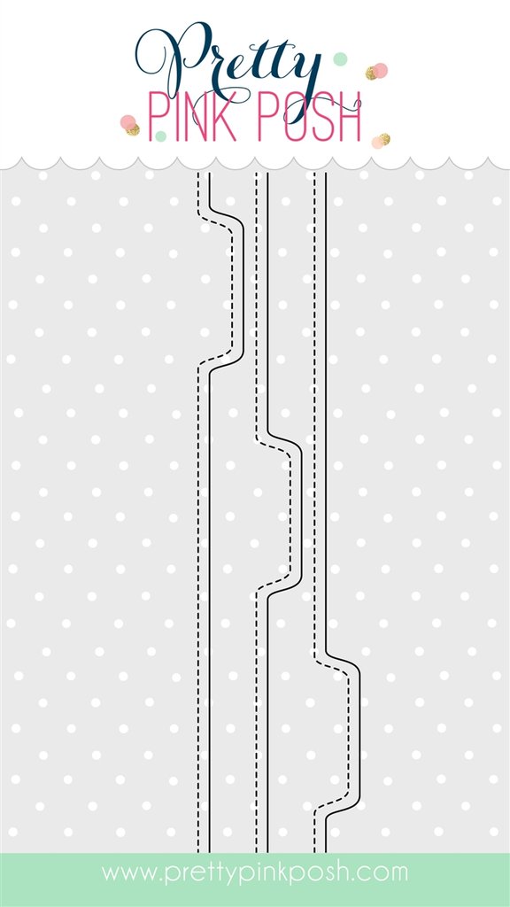 Pretty Pink Posh - Stitched Tabs Dies