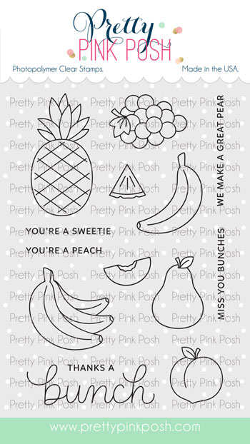 Pretty Pink Posh - Fruit Salad Stamp Set