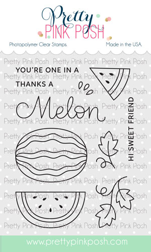 Pretty Pink Posh - Watermelon Stamp Set