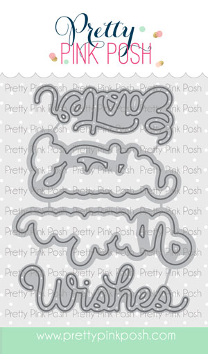 Pretty Pink Posh - Easter Wishes Shadow Die