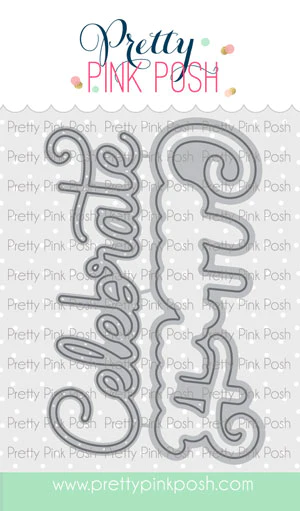 Pretty Pink Posh - Large Celebrate Shadow Die