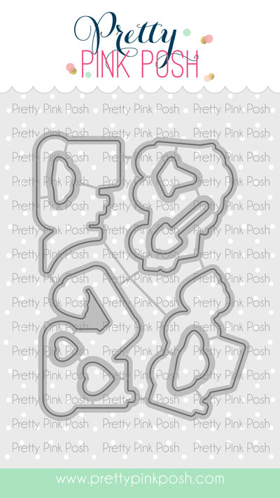 Pretty Pink Posh - Construction Trucks Coordinating Die Set