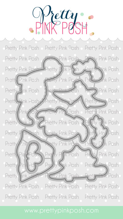 Pretty Pink Posh - Dinosaur Additions Coordinating Die Set