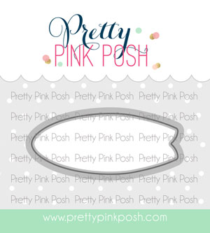 Pretty Pink Posh - Summer Surfboards Coordinating Die Set