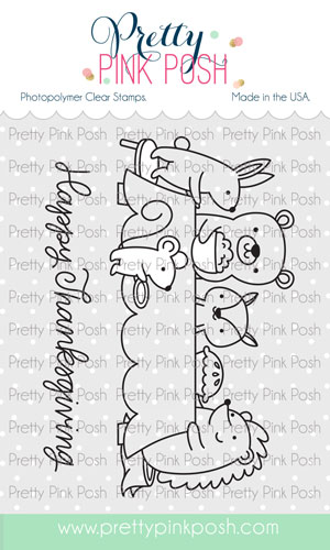 Pretty Pink Posh - Thanksgiving Scene Stamp Set