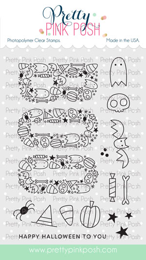 Pretty Pink Posh - Boo Stamp Set