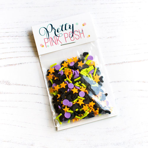 Pretty Pink Posh - Spooky Night Clay Confetti