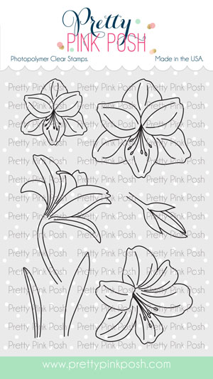 Pretty Pink Posh - Amaryllis Stamp Set