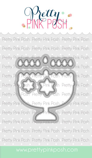Pretty Pink Posh - Happy Hanukkah Coordinating Die Set