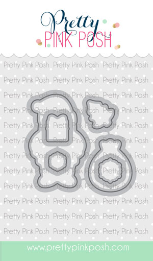 Pretty Pink Posh - Happy Santa Coordinating Die Set