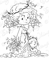 Whimsy Stamps - Wee Stamps - Rose and Felix - Wee Stamps