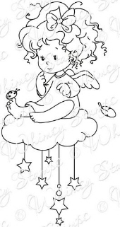 Whimsy Stamps - Wee Stamps - Angie - Wee Stamps