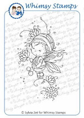 Whimsy Stamps - Wee Stamps - Posey - Wee Stamps