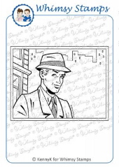 Whimsy Stamps - Wise Guy -