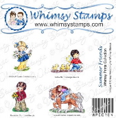 Whimsy Stamps - Summer Friends Prints - Whimsy Prints