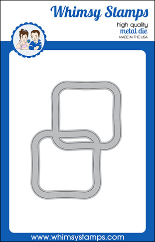 Whimsy Stamps - Connected Tiles Frame Die