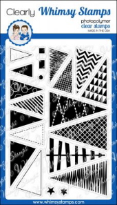 Whimsy Stamps - Tremendous Triangles - Clear Stamps